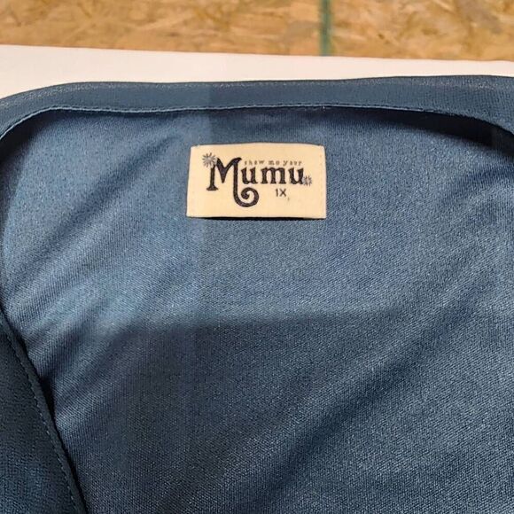 Show Me Your Mumu Noelle Wrap Dress Size 1X j10 - Picture 7 of 9